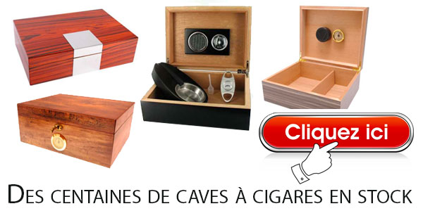 Cave à cigare big smoke marron 30 cigares – La Havane Nîmes